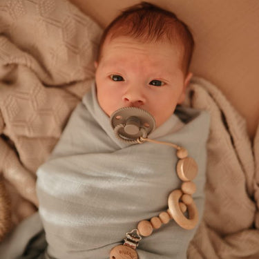 FRIGG Silicone Pacifier, Olive/Sage